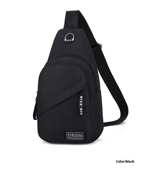 Bolsa Mensajera Estilo Coreano para Hombre - Tela Oxford Casual - Image 5