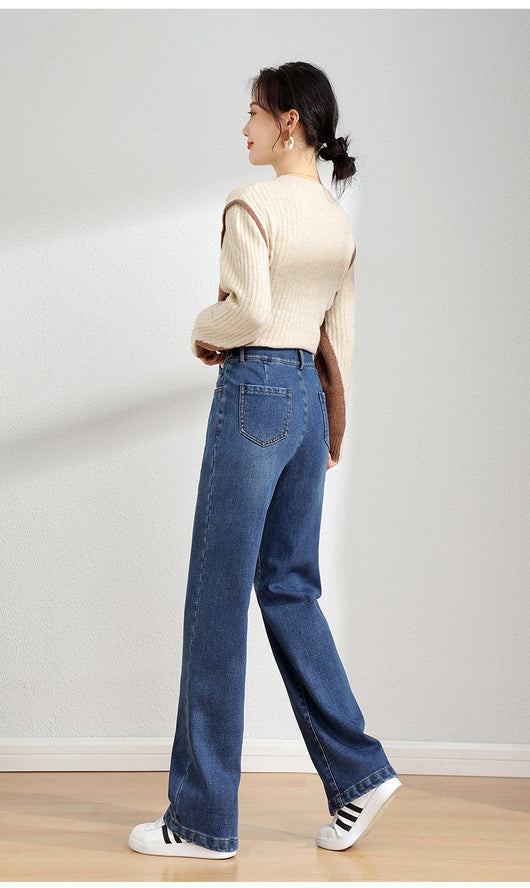 Jeans Rectos Elásticos Reductores para Mujer - Image 25