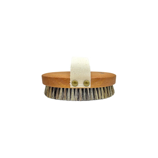 Dural Beech wood wellness brush with horse hair and Tampico fiber - Tekeno