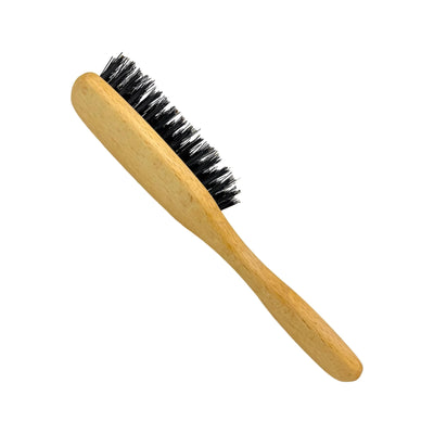 Dural Beech wood hair brush with boar bristles - 5 rows - Tekeno