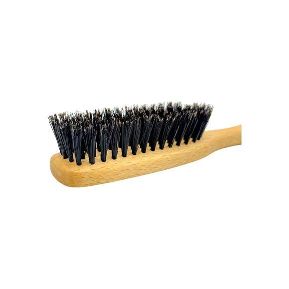 Escova de cabelo Dural Beech de madeira com cerdas de javali - 5 fileiras