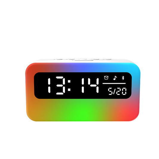 Reloj Despertador Bluetooth con Sonidos Relajantes y Altavoz Multifunción - Image 2