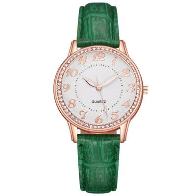 Reloj de Cuarzo Luminoso para Mujer con Diamantes y Correa Elegante - Image 5