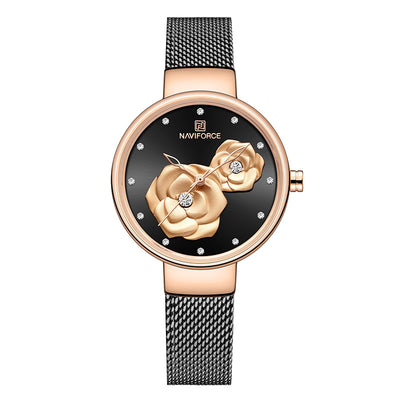 Reloj de Cuarzo para Mujer con Pulsera de Acero Inoxidable - Image 18