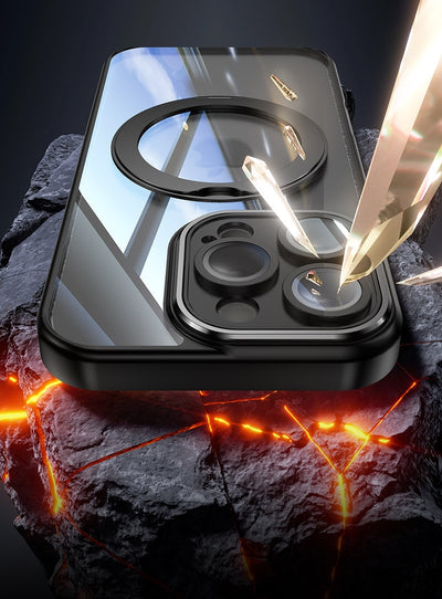 Funda Transparente con Espejo Magnético para Teléfono - Image 23