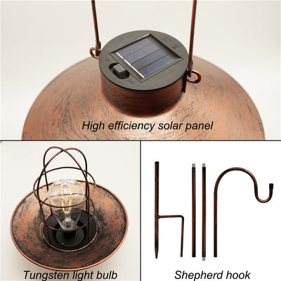 Luces Solares Colgantes Impermeables para Patio y Jardín - Image 9