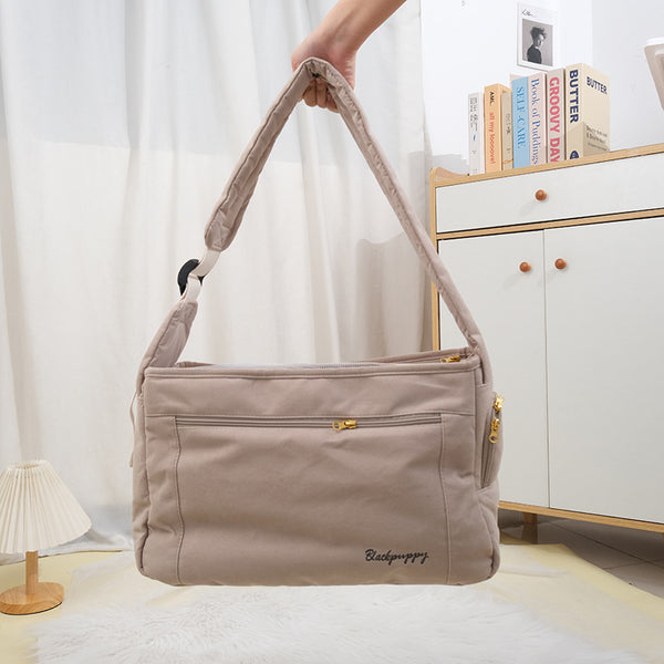 Mochila Mensajero de Gran Capacidad con Diseño Suave y Cómodo
