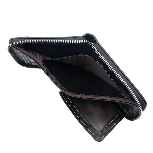 Billetera Corta para Hombre con Costuras Mate y Múltiples Compartimentos - Image 4