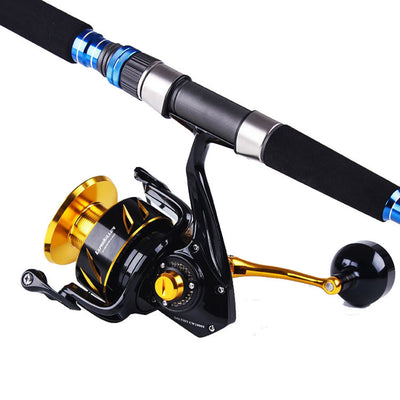 Carrete de Pesca Spinning Full Metal con Placa de Hierro - Image 2