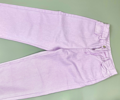 Pantalones Jean Rectos Lavanda Summer Sweetness para Mujer - Image 13
