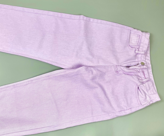 Pantalones Jean Rectos Lavanda Summer Sweetness para Mujer - Image 13