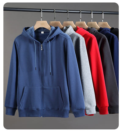 Cardigan Hoodie Holgado para Hombre - Perfecto para Otoño e Invierno - Image 27