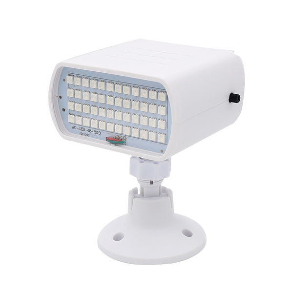Luz de Escenario Rítmica con 48 LEDs y Control por Sonido