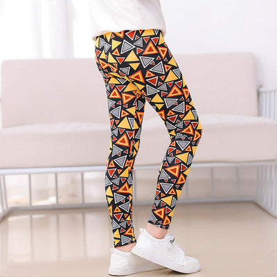 Leggings Infantiles de Cintura Media con Estampado Elástico - Image 14