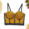 Top Corto Beaded con Diamantes - Estilo Hot Girl Elegante