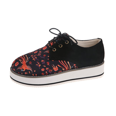 Zapatos de Mujer Estilo Clan con Punta Redonda en Cuero Sintético PU - Image 3