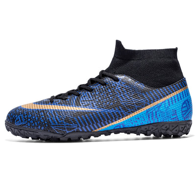 Botines de Fútbol Altos Transpirables para Terreno Firme - Image 9