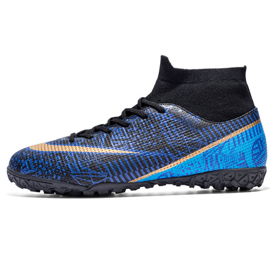 Botines de Fútbol Altos Transpirables para Terreno Firme - Image 9