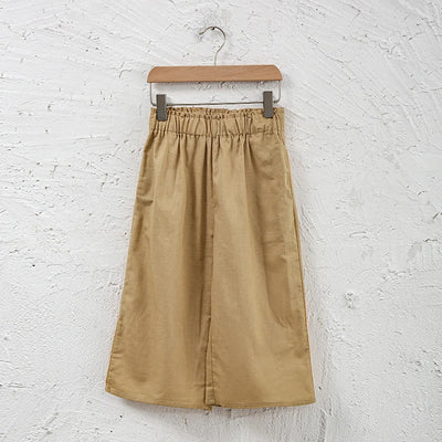 Pantalón Ancho de Lino y Algodón con Cintura Elástica - Image 24