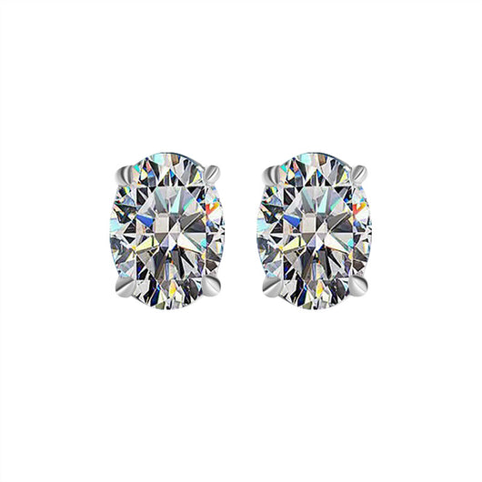 Aretes de Plata 925 con Moissanita de Gran Quilate - Image 5