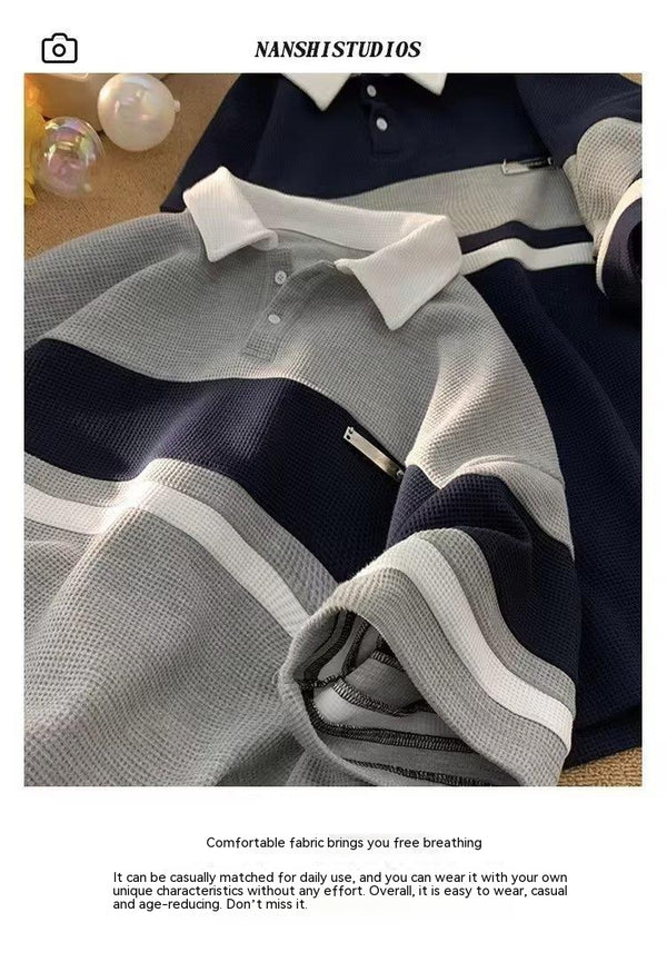 Suéter Holgado de Cuello Redondo para Hombre