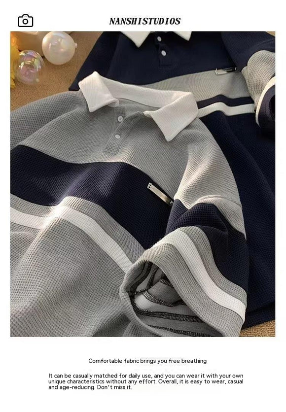 Suéter Holgado de Cuello Redondo para Hombre