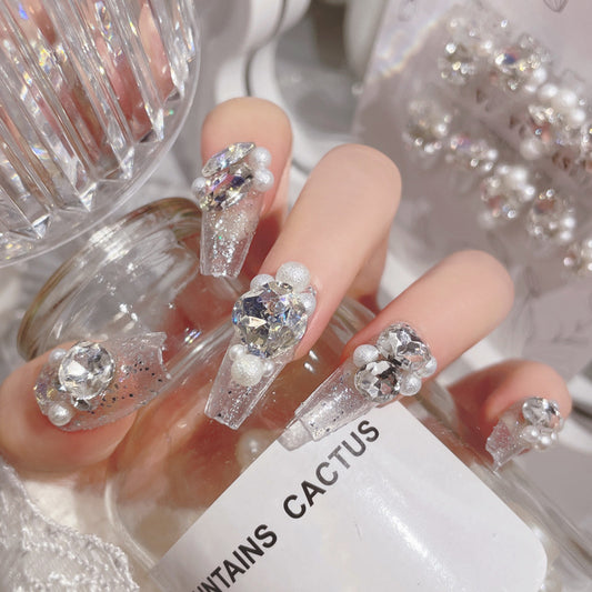 Pegatinas de Uñas con Diamantes - Diseño Pure Desire Wind
