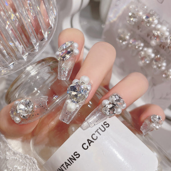 Pegatinas de Uñas con Diamantes - Diseño Pure Desire Wind