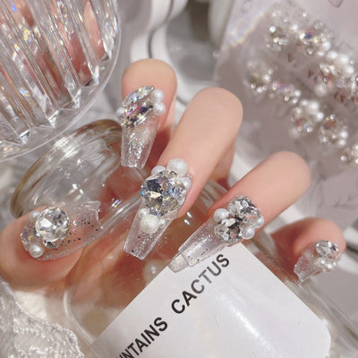 Pegatinas de Uñas con Diamantes - Diseño Pure Desire Wind