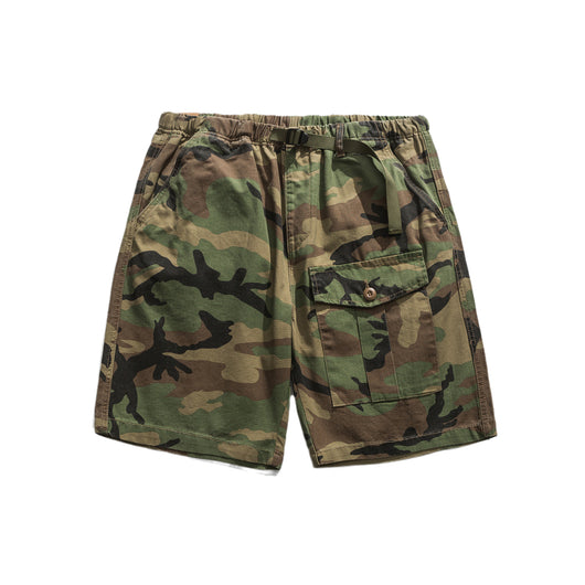 Pantalones Cortos Cargo de Algodón Sueltos y Ligeros para Hombre - Image 3