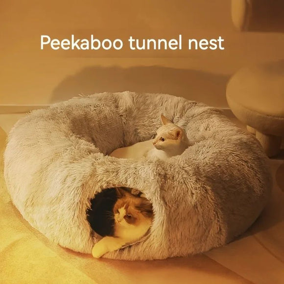 Cama Térmica para Gatos - Cojín Navideño Cálido y Acogedor