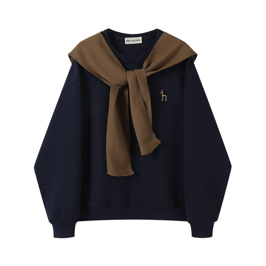 Sudadera Suelta Cuello Redondo para Mujer - Image 8