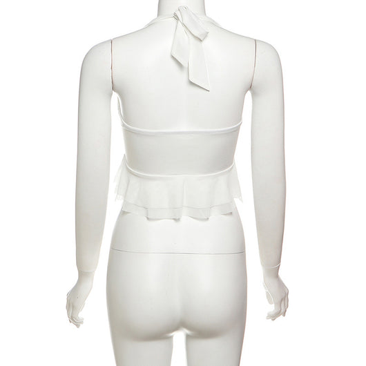 Chaleco Top Metálico con Botones para Mujer - Estilo Hot Girl - Image 38