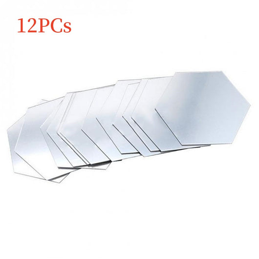 Espejo Hexagonal Acrílico 3D - Adhesivo Decorativo de Pared con Efecto Cristal - Image 69