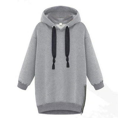 Sudadera Mujer con Capucha Suelta y Manga Larga - Image 11