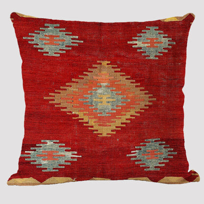 Almohada Reversible Étnica de Lino Bohemio Doble Cara - Image 15