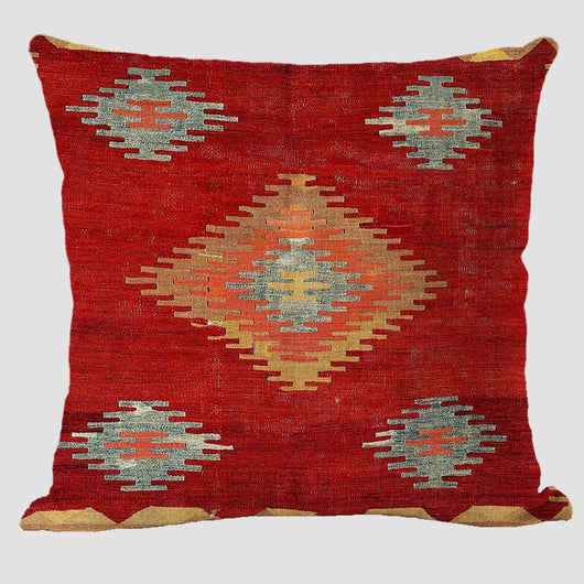 Almohada Reversible Étnica de Lino Bohemio Doble Cara - Image 15