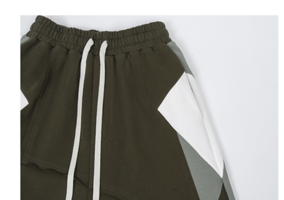 Pantalón Militar Holgado de Tres Colores con Costuras Reforzadas - Image 14