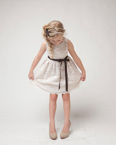 Vestido Princesa Infantil de Encaje Coreano - Image 14