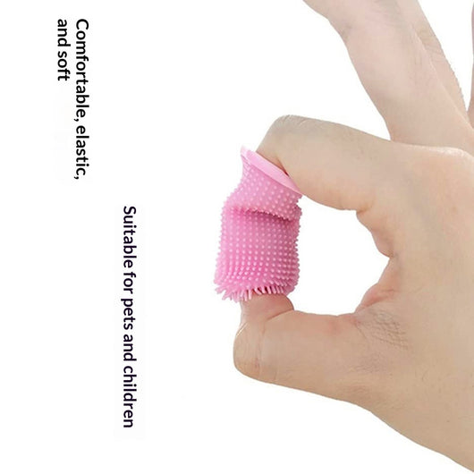 Cepillo de Dientes de Dedo 360° en Silicona para Mascotas - Limpieza Bucal Profunda - Image 3
