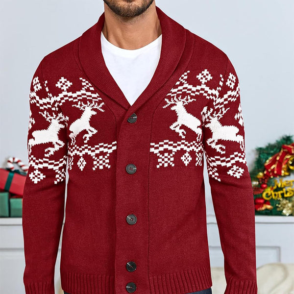Cardigan Tejido Casual para Hombre