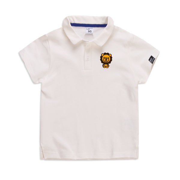 Polo Cómodo de Algodón Elástico con Diseño Estampado para Hombre y Mujer