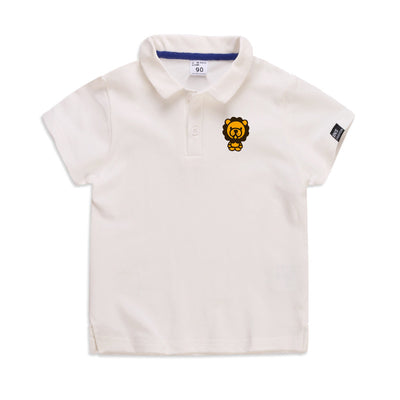 Polo Cómodo de Algodón Elástico con Diseño Estampado para Hombre y Mujer