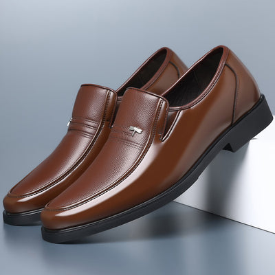 Zapatos de Cuero para Hombre Casual Negocios con Suela Flexible - Image 3