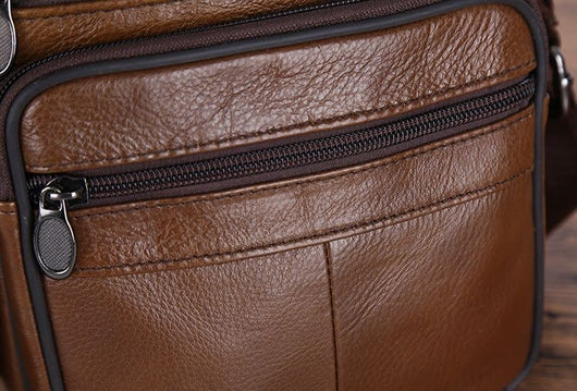 Bolsa de Cuero para Hombre Crossbody Casual y Elegante - Image 7