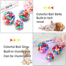 Pelotas Interactivas con Luz y Sonido para Perros y Gatos - Image 9