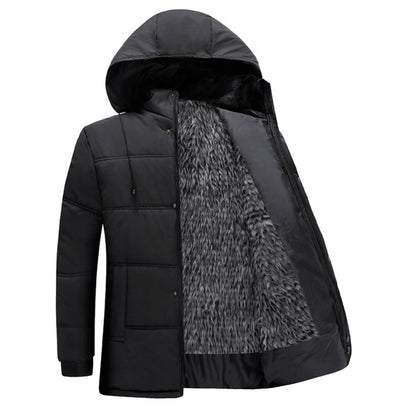 Abrigo de Algodón para Hombre - Chaqueta Invernal Clásica - Image 9