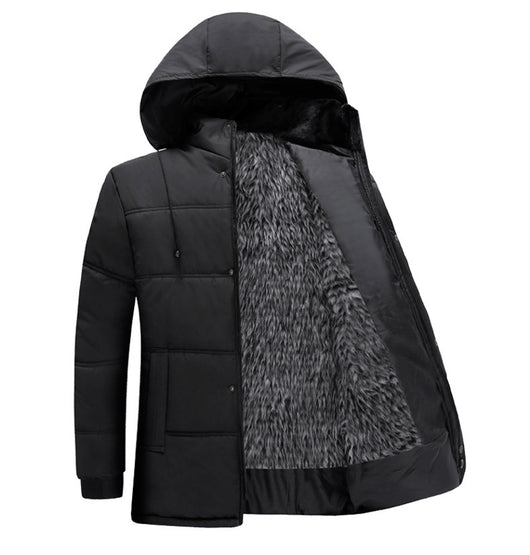 Abrigo de Algodón para Hombre - Chaqueta Invernal Clásica - Image 9