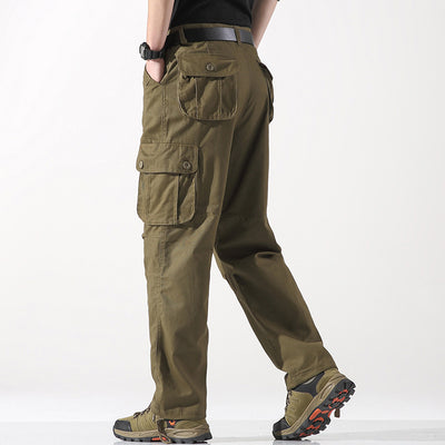 Pantalones Rectos para Hombre con Bolsillos Tridimensionales - Línea Outdoor Primavera - Image 5