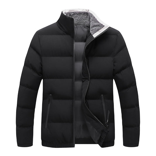 Chaqueta Cálida de Felpa para Invierno - Casual y Versátil - Image 2